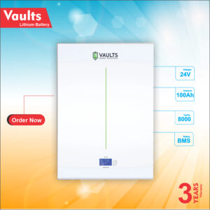 Lithium Battery Price in Pakistan Vaults 24v 100Ah 8000 Cycle 1