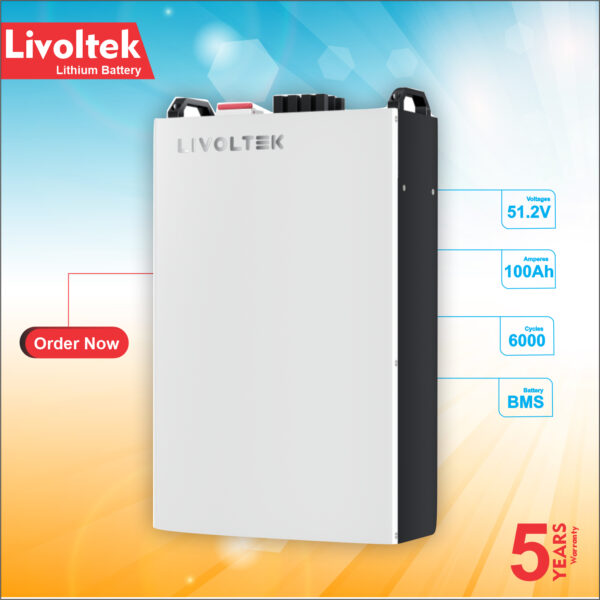 Lithium Battery Price in Pakistan livoltek 51.2V 100Ah 8000 Cycle 1